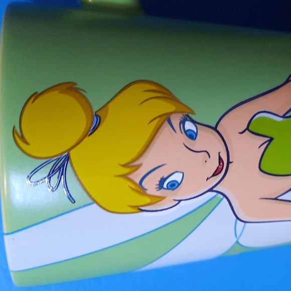 Disney Tinkerbell Pixie Checklist Tall Green Mug - Picture 3 of 7